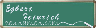 Egbert Heimrich Visitenkarte
